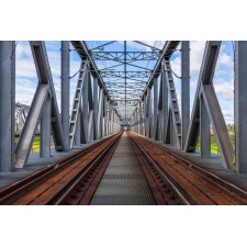 Fototapeta most kolejowy 2098
