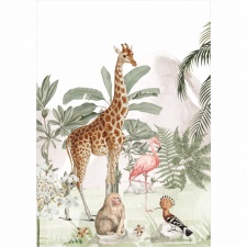 Plakat dla dzieci żyrafa PS075
