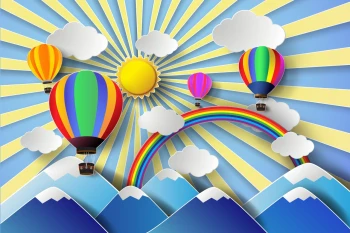  Fototapeta balony 3468