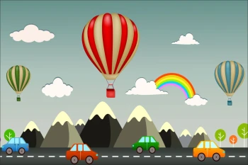  Fototapeta balony 3470