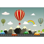  Fototapeta balony 3470