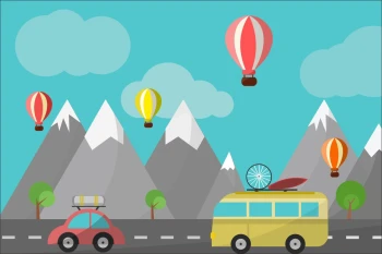  Fototapeta balony 3471