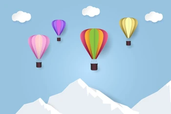  Fototapeta balony 3478