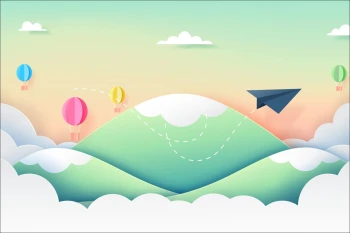  Fototapeta balony 3491