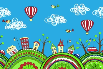  Fototapeta balony 3528