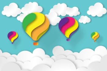  Fototapeta balony 3564