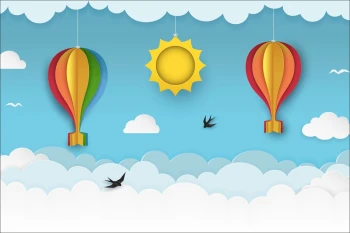  Fototapeta balony 3581