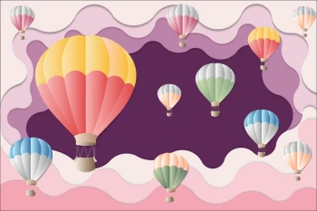  Fototapeta balony 4116