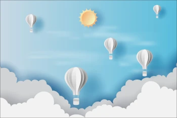  Fototapeta balony 4119