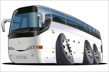  Fototapeta dla dzieci autokar 1534