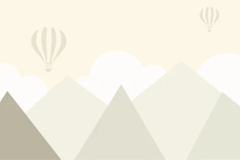  Fototapeta dla dzieci balony 2431