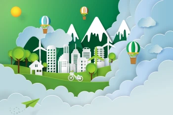  Fototapeta dla dzieci balony 2571