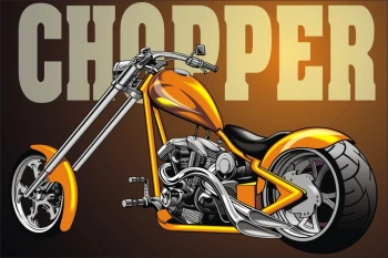  Fototapeta dla dzieci chopper 1553