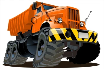  Fototapeta dla dzieci ciężarówka 1514