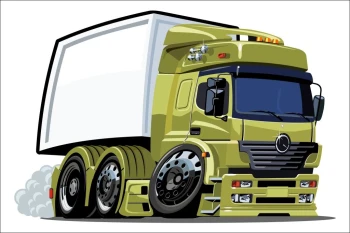  Fototapeta dla dzieci ciężarówka 1520