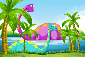  Fototapeta dla dzieci dinozaury 1383