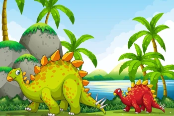  Fototapeta dla dzieci dinozaury 1385