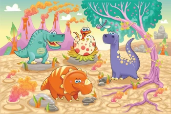  Fototapeta dla dzieci dinozaury 1392