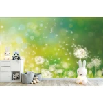  Fototapeta dla dzieci na wymiar, dmuchawce 55