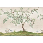  Fototapeta dla dzieci drzewa, las, natura, ptaki dwk323