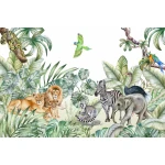  Fototapeta dla dzieci dżungla, safari, Afryka M036