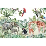  Fototapeta dla dzieci dżungla, safari, Afryka M037