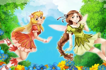  Fototapeta dla dzieci elfy 37a