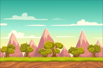  Fototapeta dla dzieci góry 1373