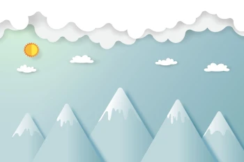  Fototapeta dla dzieci góry 2435