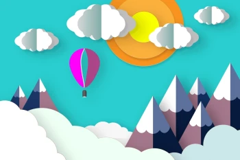  Fototapeta dla dzieci góry 2578