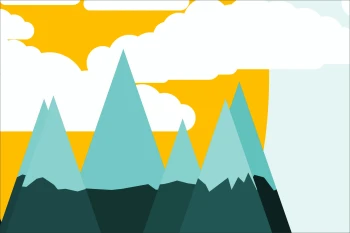  Fototapeta dla dzieci góry 4833