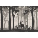  Fototapeta dla dzieci jelenie, las, sarenki dwk069