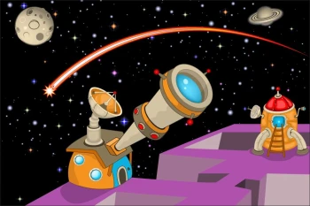  Fototapeta dla dzieci kosmos 1347