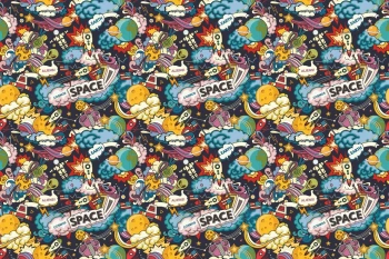  Fototapeta dla dzieci kosmos 2417