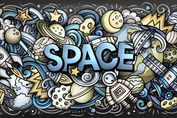  Fototapeta dla dzieci kosmos 2421