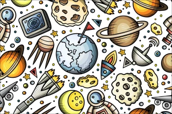  Fototapeta dla dzieci kosmos 2426