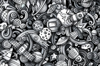  Fototapeta dla dzieci kosmos 2429