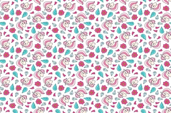  Fototapeta dla dzieci koniki 2460