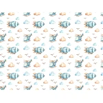  Fototapeta dla dzieci kolorowe sterowce MP015