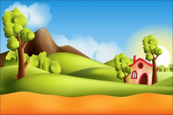  Fototapeta dla dzieci krajobraz 1483