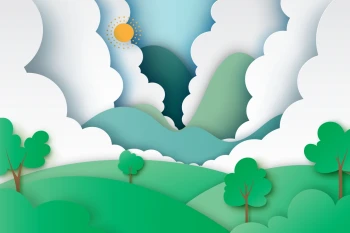  Fototapeta dla dzieci krajobraz 2437