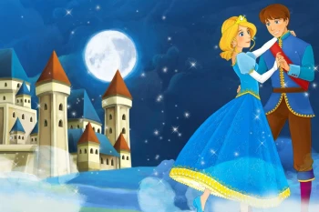  Fototapeta dla dzieci księżniczka 43a