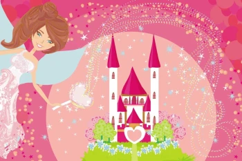  Fototapeta dla dzieci księżniczka 1218