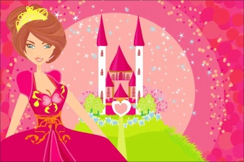  Fototapeta dla dzieci księżniczka 1228