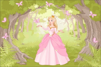  Fototapeta dla dzieci księżniczka 1231