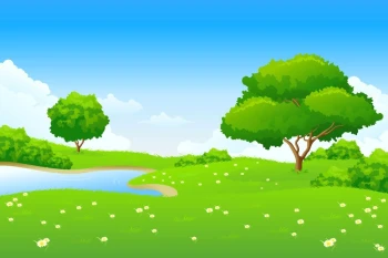  Fototapeta dla dzieci łąka 1479