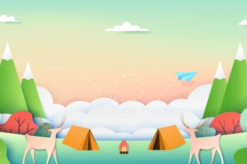  Fototapeta dla dzieci las 2617