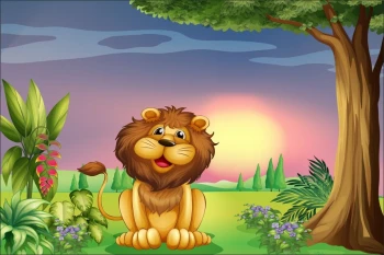  Fototapeta dla dzieci lew 1439