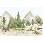  Fototapeta dla dzieci leśne zwierzęta M006