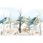  Fototapeta dla dzieci leśne zwierzęta M011